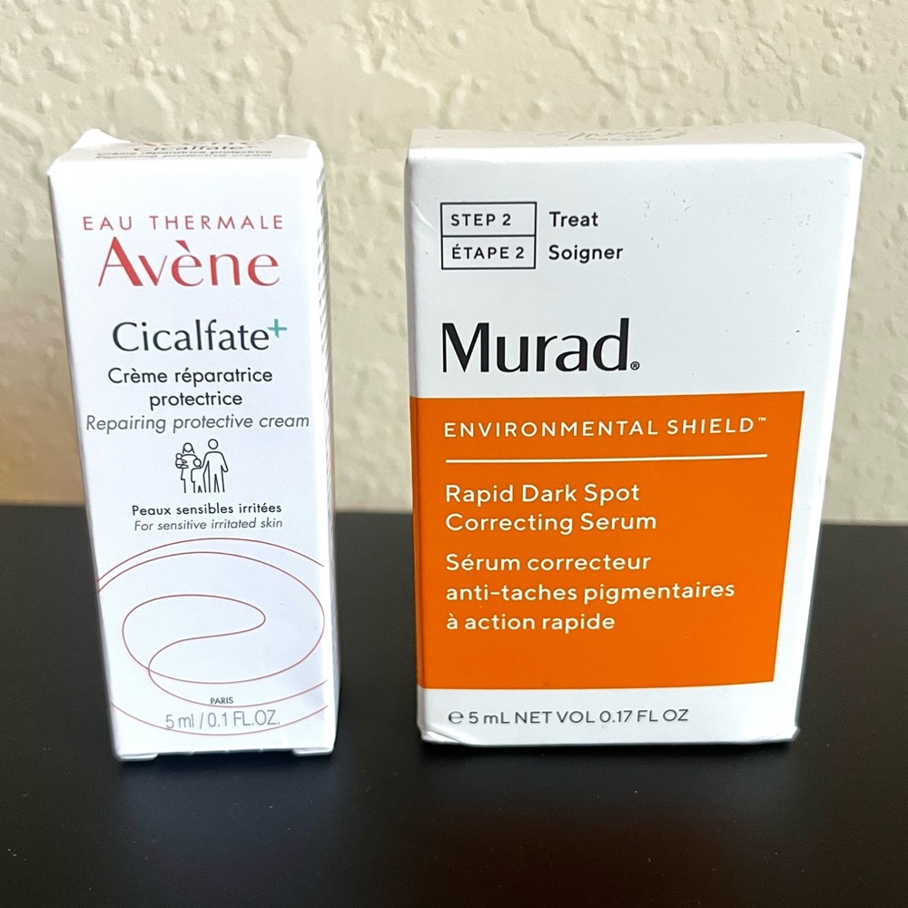 Murad & Avene trial size bundle